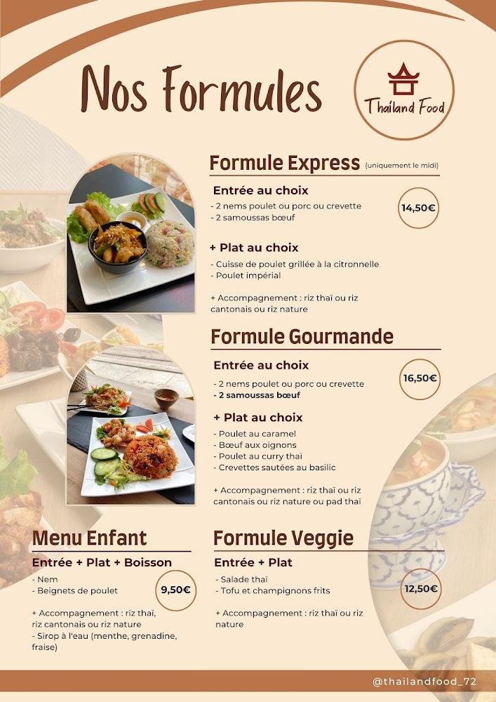 Thailand Food - Menu Image 1